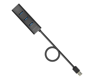Axagon HUE-S2BP, 4x USB 5Gbps CHARGING hub, kabel USB-A 120cm, AC - 1353432 - zdjęcie 3